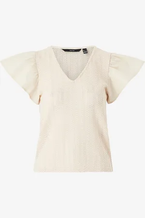 VERO MODA Toppi vmNaja SS V-neck Top