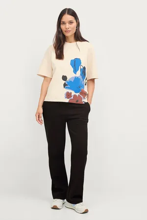 Soaked in Luxury Toppi slMagana Printed Tee SS