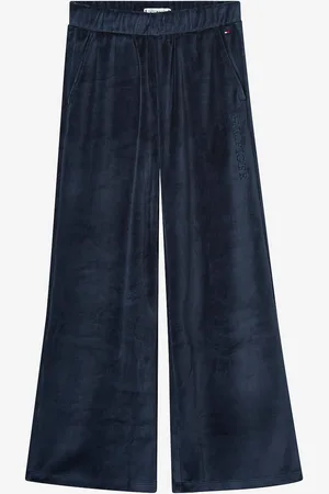 Tommy Hilfiger Housut Velour Wide Leg