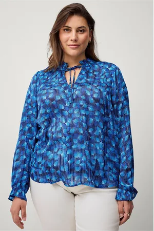 Zizzi Pusero mLucy L/S Blouse