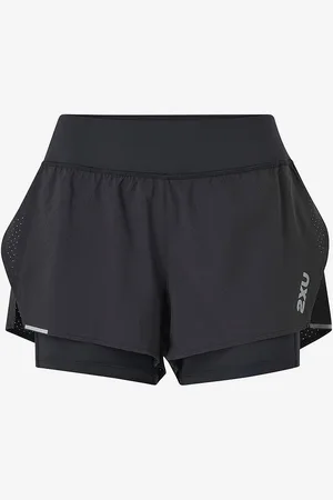 2XU Juoksushortsit Aero 2-in-1 4 Inch Shorts