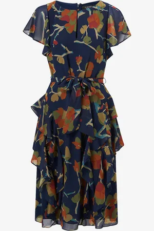 Ralph Lauren Mekko Poly Crinkle 58 Dress