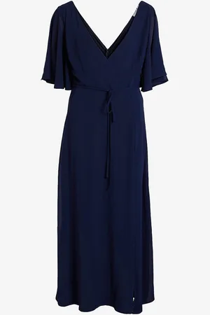 VILA Maximekko viUra 2/4 V-neck Ankle Dress