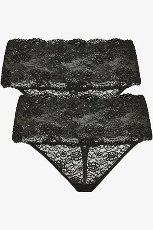 Zizzi Stringit lAzalea Lace Thong 2 kpl