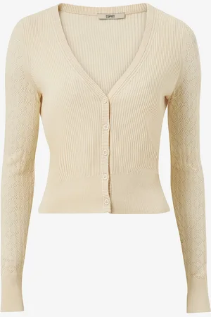 ESPRIT Neuletakki Rib Linen Cardi