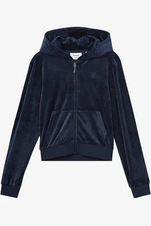 Juicy Couture Huppari Tonal Zip Through Hoodie