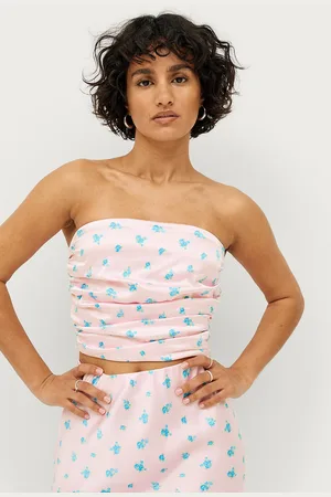 Gina Tricot Bandeau-toppi Pleated Tube Top