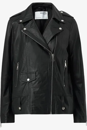 SELECTED Nahkatakki slfMadison Leather Jacket Noos