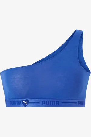 PUMA Bralette Women One Shoulder Heart Top