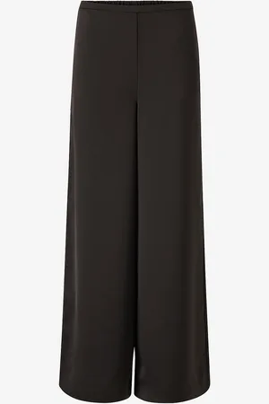 SELECTED Housut slfTasja HW Extra Wide Pant