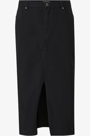 ONLY Farkkuhame carSiri Front Slit Skirt Dnm