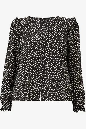 VERO MODA Pusero vmCkarin Vera LS Shirt Wvn Curve
