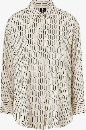 VERO MODA Paita vmDaisy Das LS Oversize Shirt Wvn