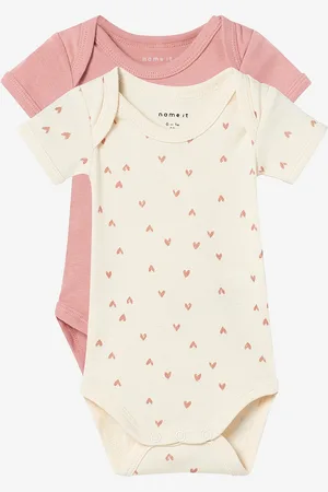 NAME IT Body-asu nbfBody SS Buttercream Hearts 2 kpl
