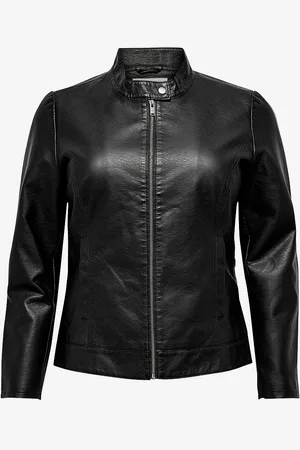 ONLY Takki carRobber Faux Leather Jacket