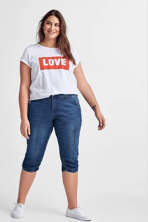 Zizzi Caprifarkut, slim fit