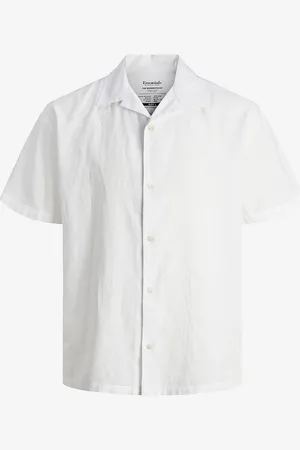 JACK & JONES Paita jjeSummer Resort Linen Blend Shirt