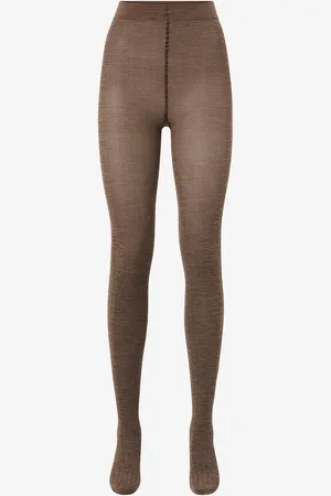 Swedish Stockings Sukkahousut Ylva Wool Fishbone Tights