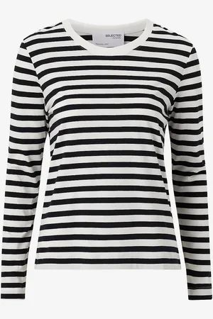 SELECTED Pusero slfStandard LS Tee Str
