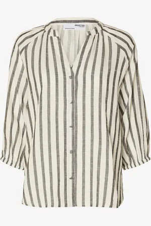 SELECTED Paita slfAlberta 3/4 Stripe Shirt