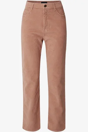 Lexington Manchester-housut Natalia High-rise Straight-leg Corduroy Pants