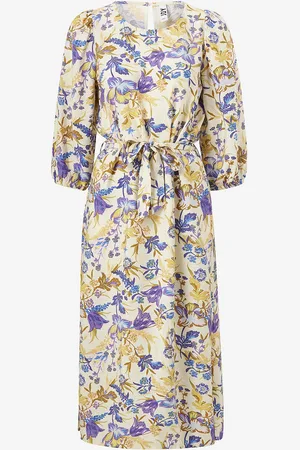 JDY Mekko Adaline 3/4 Midi Dress Wvn