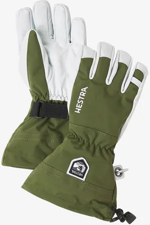 Hestra Laskettelukäsineet Army Leather Heli Ski 5 finger