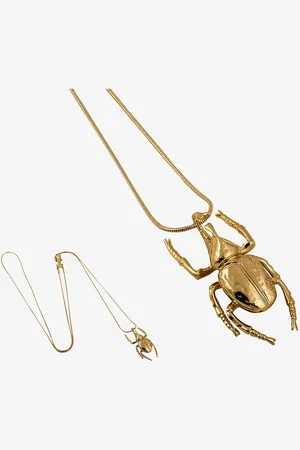 Ioaku Kaulakoru Beetle Mini Necklace
