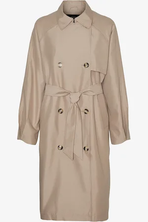 VERO MODA Takki vmcDoreen Long Trenchcoat Curve