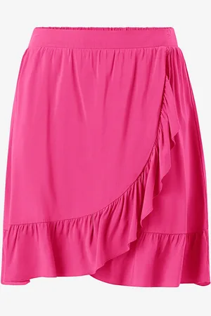 VILA Hame viPaya Wrap HW Short Skirt