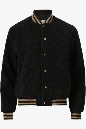 Les Deux Takki Johan Pile Varsity Jacket