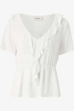 Cream Pusero crAllie Blouse
