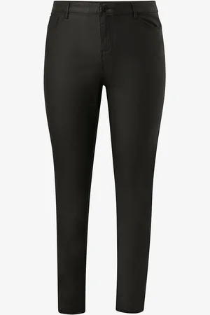 VERO MODA Housut vmEven NW SS SMooth Coated Pnt Cur