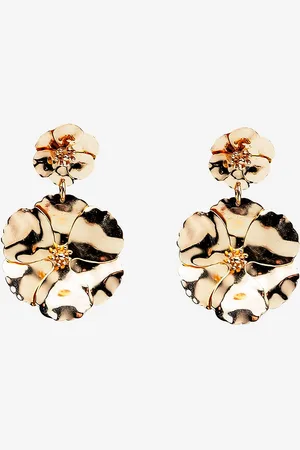 Bow19 Korvakorut Flower Twin Earrings