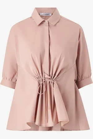 Co`Couture Pusero Cottoncc Crisp Wing Blouse