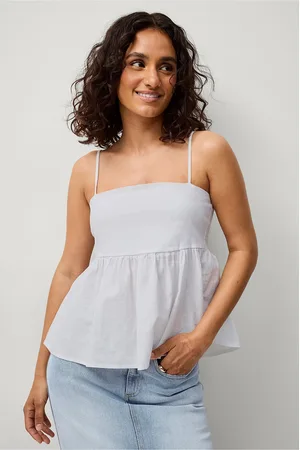 Gina Tricot Pellavainen toppi Singlets