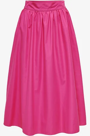 JDY Hame Selena HW Midi Skirt Wvn