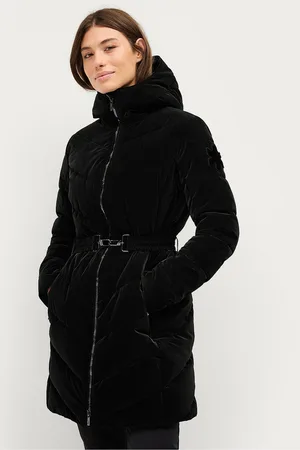 AHKKA Parkatakki Gold Velvet Light Padded Parka