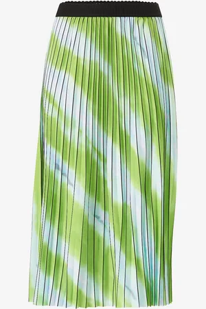 Coster Copenhagen Hame Plisse Skirt Faded Stripe