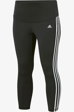 adidas Treenitrikoot Designed 2 Move High-rise 3-stripes 7/8 Sport Tights Plus