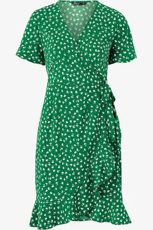 ONLY Kietaisumekko onlOlivia S/S Wrap Dress Wvn