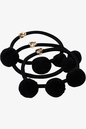 Corinne Hairtie Pom Pom Ibiza 3-pack