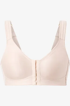 Swegmark Pehmeät rintaliivit Clean Curves Front Button Soft Bra Coolmax