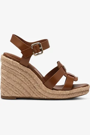Tommy Hilfiger Korolliset sandaalit Espadrille High Wedge Leather
