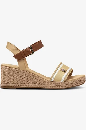 Tommy Hilfiger Korolliset sandaalit Webbing Wedge Sandal