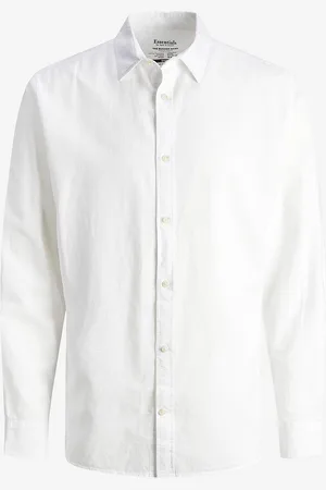 JACK & JONES Paita jjeSummer Linen Blend Shirt LS SN