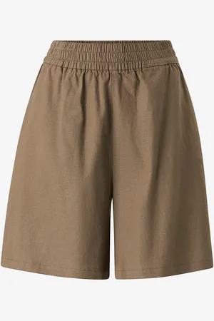 Gestuz Shortsit Lizagz Linen HW Shorts