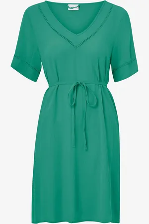 VILA Mekko viMesa Detail V-neck S/S Dress