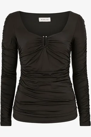 By Malina Toppi Elle Heart Shaped Jersey Top