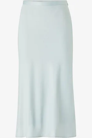 Calvin Klein Hame Recycled Cdc Bias Cut Midi Skirt